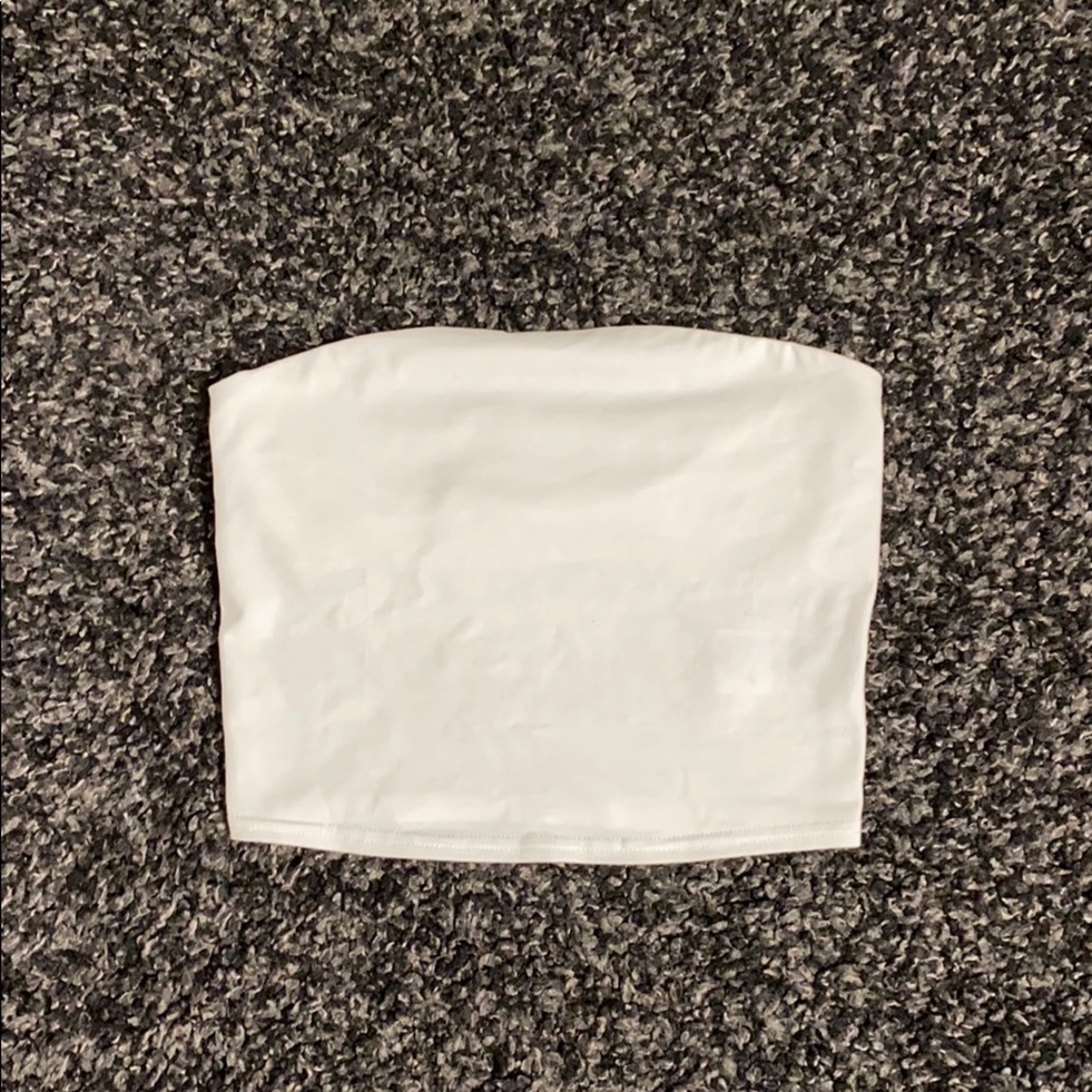 Silence + Noise Tal Cropped Tune Top